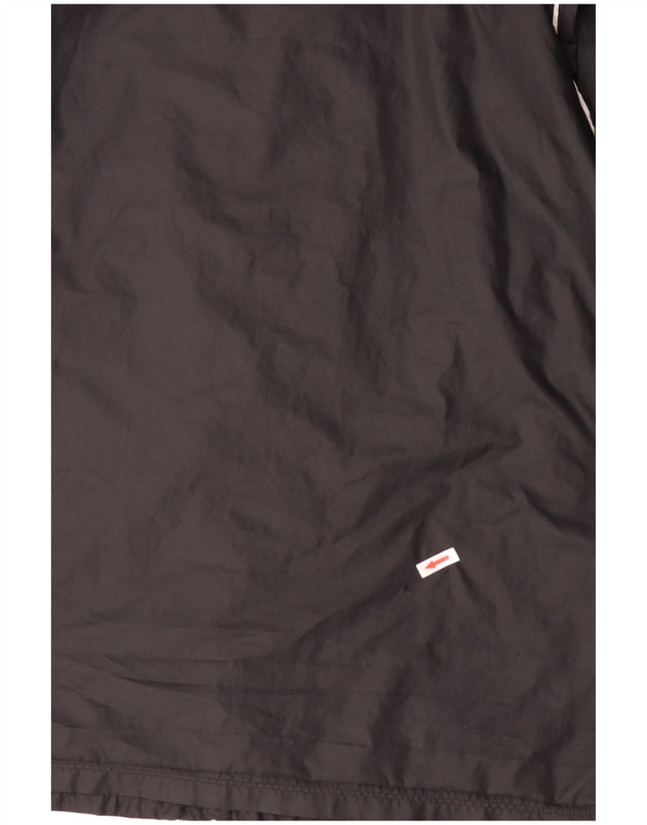 NIKE Mens Rain Jacket UK 40 Large Black Polyester
