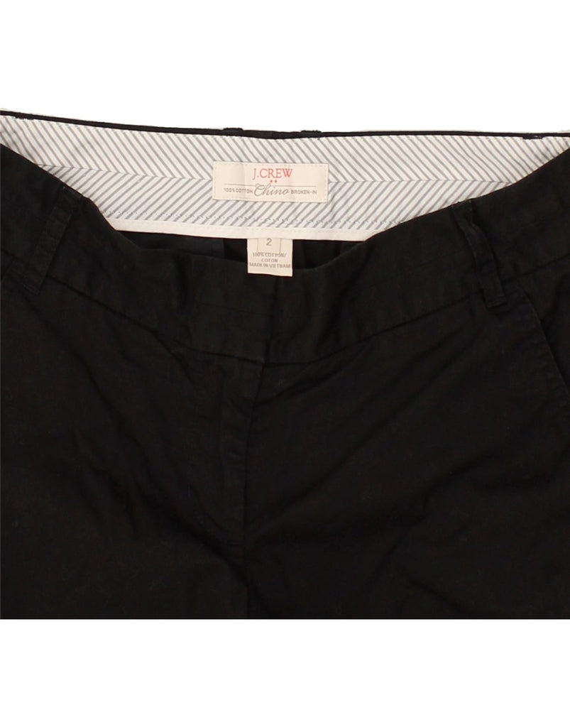 J. CREW Womens Broken In Chino Shorts W30 Medium  Black Cotton | Vintage J. Crew | Thrift | Second-Hand J. Crew | Used Clothing | Messina Hembry 