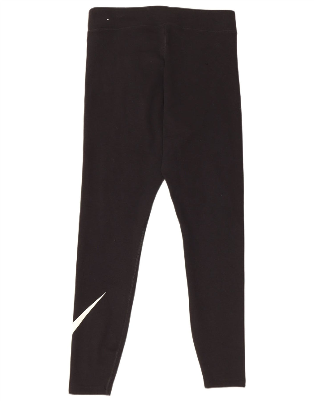 Nike Womens Graphic Leggings UK 16 Large Black Cotton