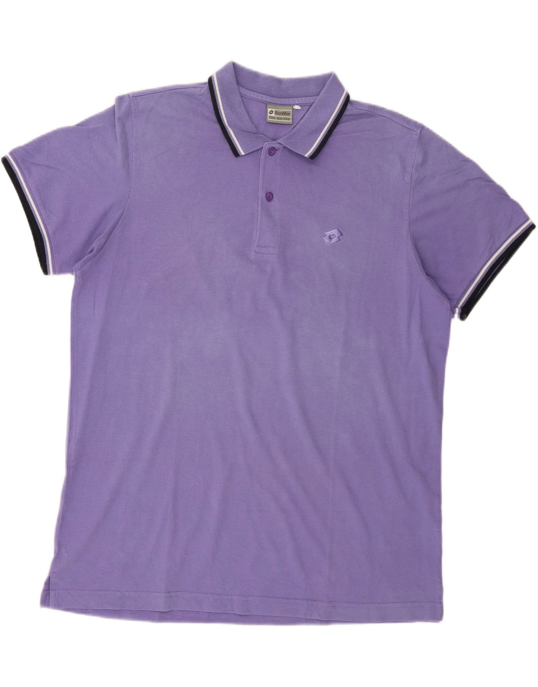 Lotto Mens Polo Shirt Large Purple