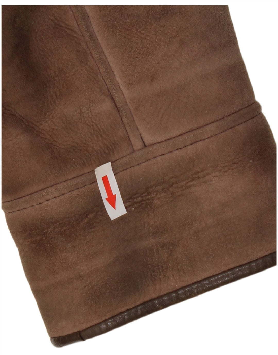 Nurseys Womens Shearling Jacket UK 16 Large Brown Sheepskin