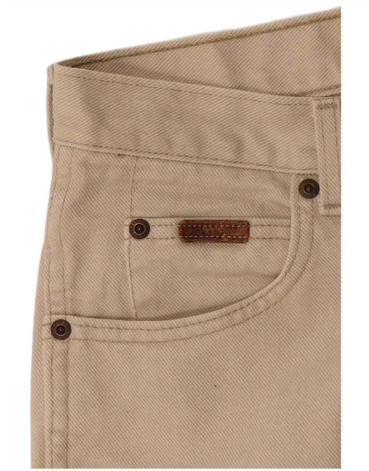 Wrangler Womens Straight Casual Trousers W30 L31 Beige