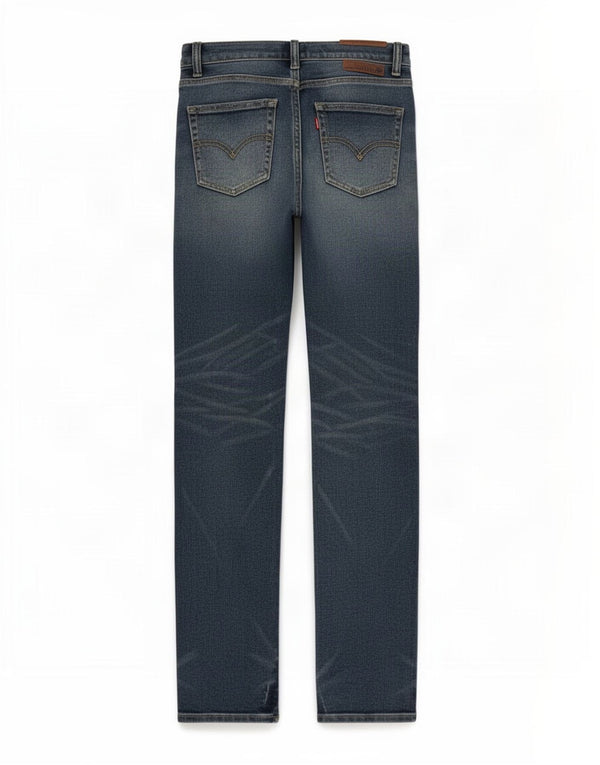 Levi's Boys 510 Distressed Skinny Jeans 11-12 Years W27 L28 Blue Cotton