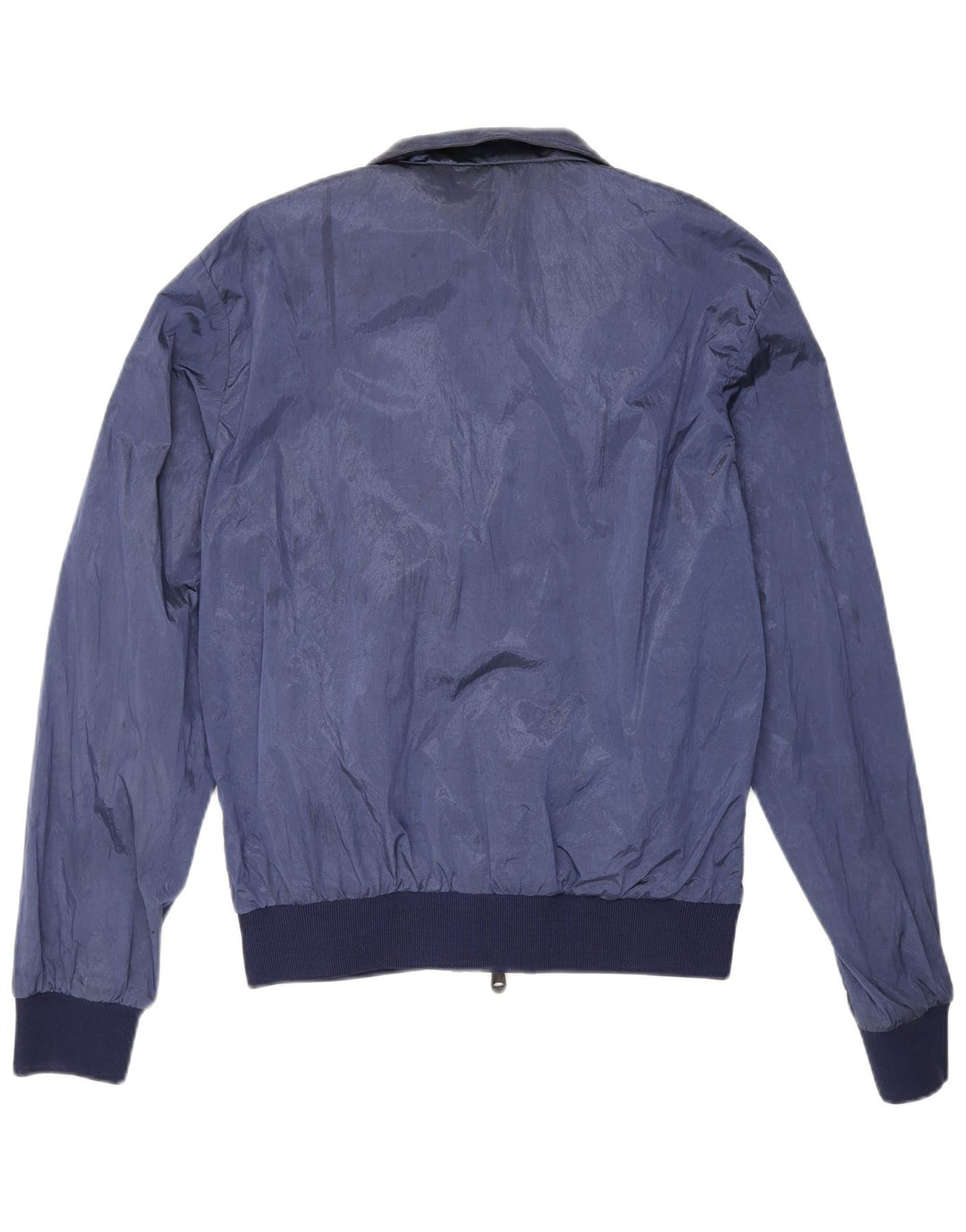 Refrigiwear Mens Bomber Jacket IT 46 Small Blue Colourblock Polyamide