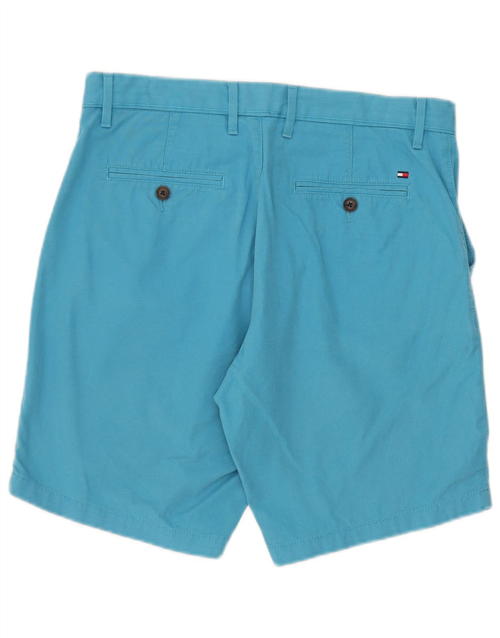 Tommy Hilfiger Mens Chino Shorts W31 Medium  Blue Cotton