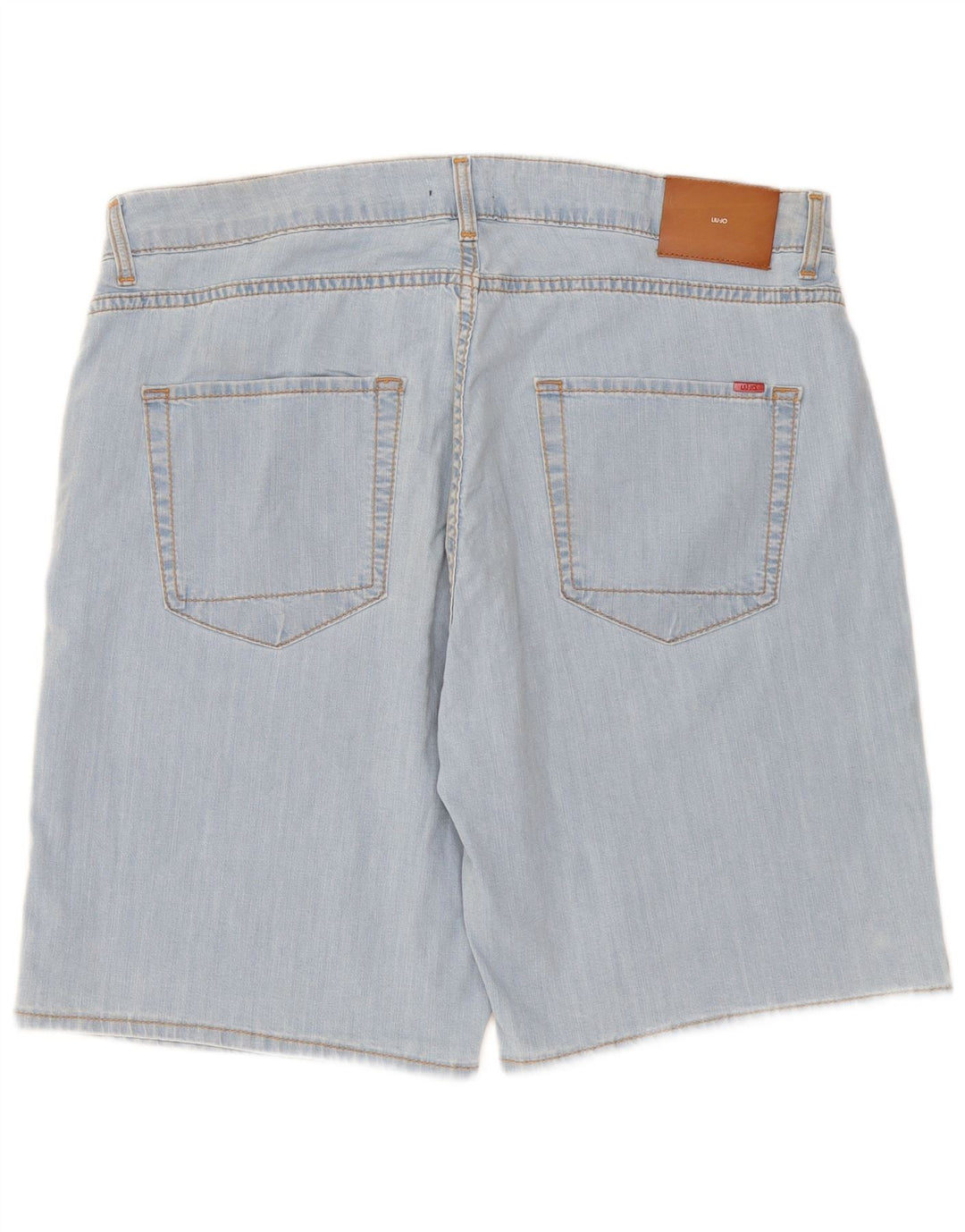 Liu Jo Mens Denim Shorts W38 XL Blue Cotton
