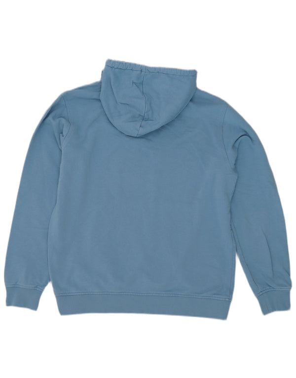 Adidas Mens Hoodie Jumper Medium Blue