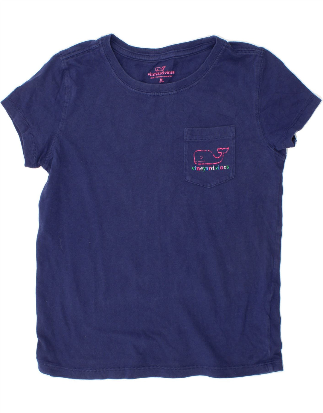 T-shirt Blu Vineyard Vines Taglia 4T | Maglietta Bambino Con Taschina, Nuova Con Etichette - Foto 5