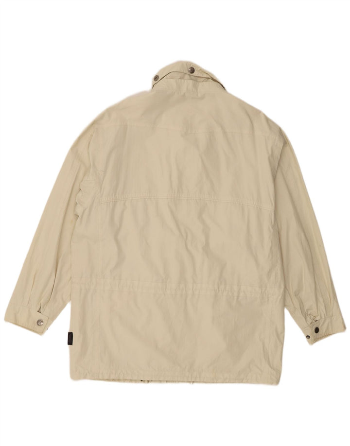 Klepper Mens Utility Jacket UK 40 Large Beige Cotton