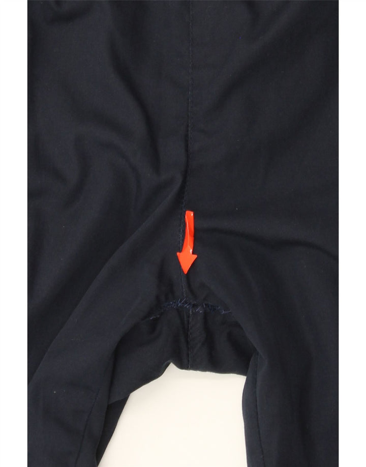 Reebok Mens Tracksuit Trousers Small Navy Blue Polyester