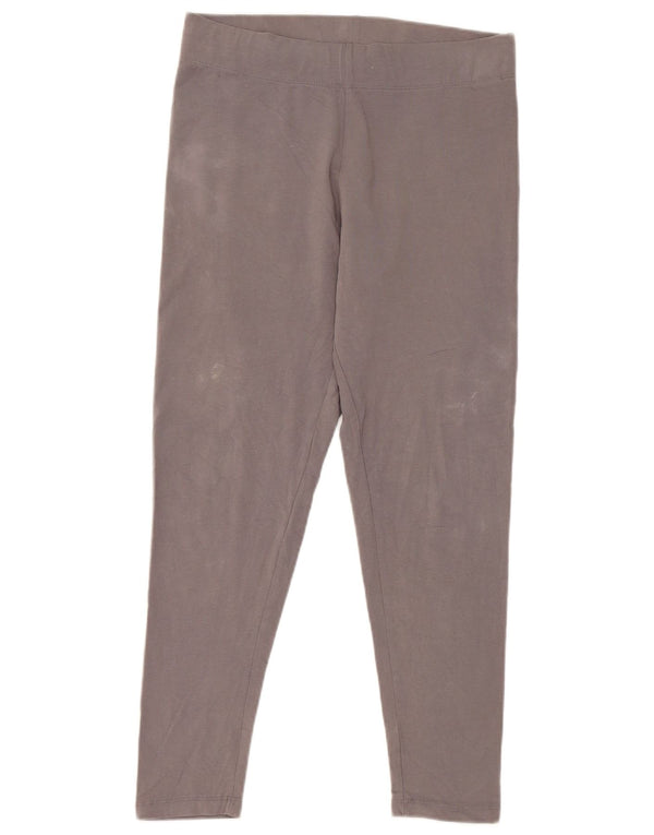 Kappa Womens Graphic Leggings UK 14 Large Grey