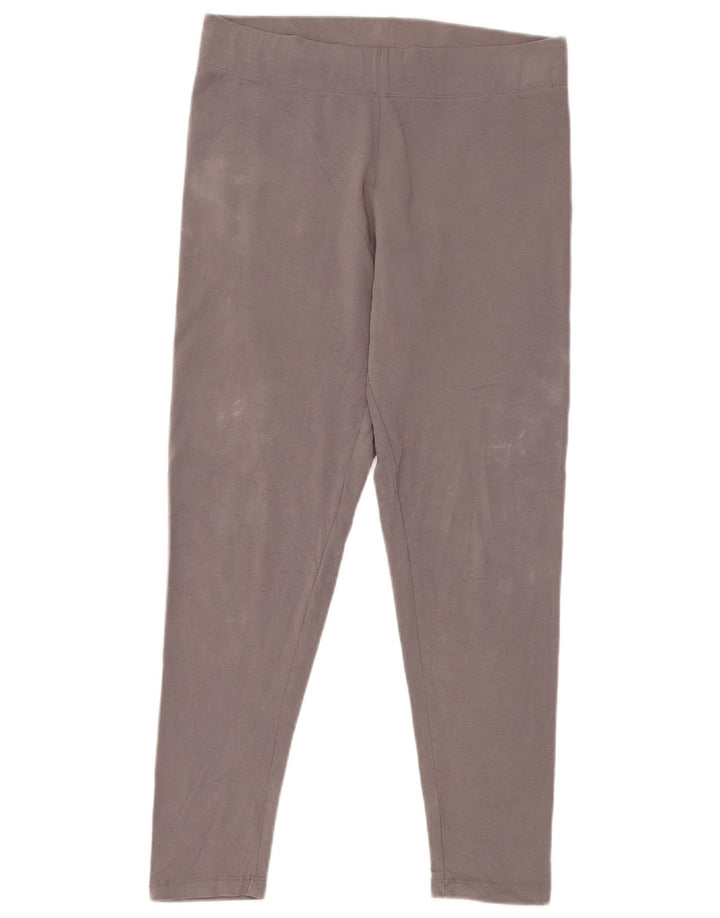 Kappa Womens Graphic Leggings UK 14 Large Grey