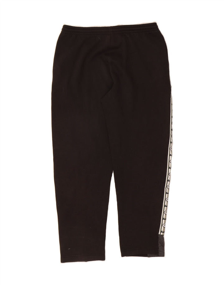 LOTTO Mens Graphic Tracksuit Trousers Medium  Black Colourblock Polyester Vintage Lotto and Second-Hand Lotto from Messina Hembry 
