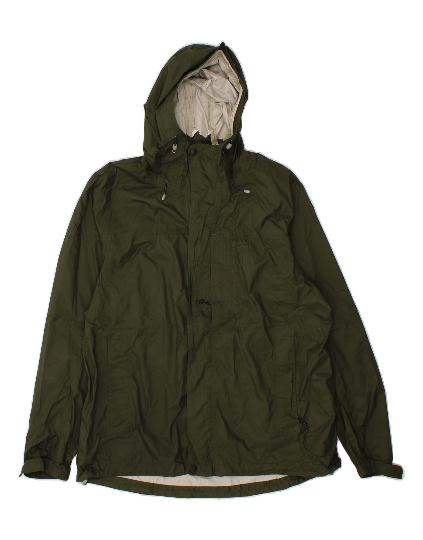 Ll bean rain jacket mens on sale