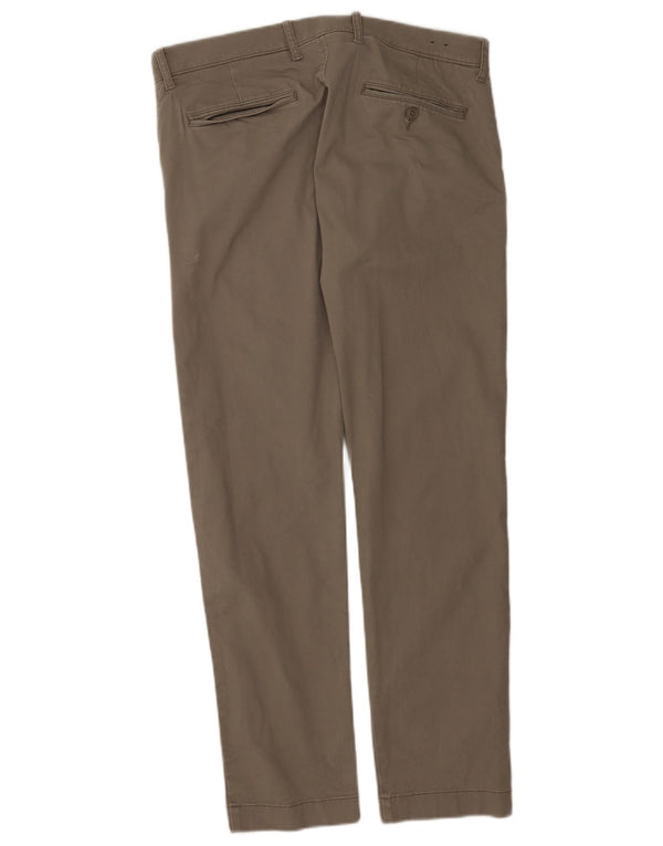 J. Crew Mens Slim Fit Chino Trousers W32 L30 Grey Cotton