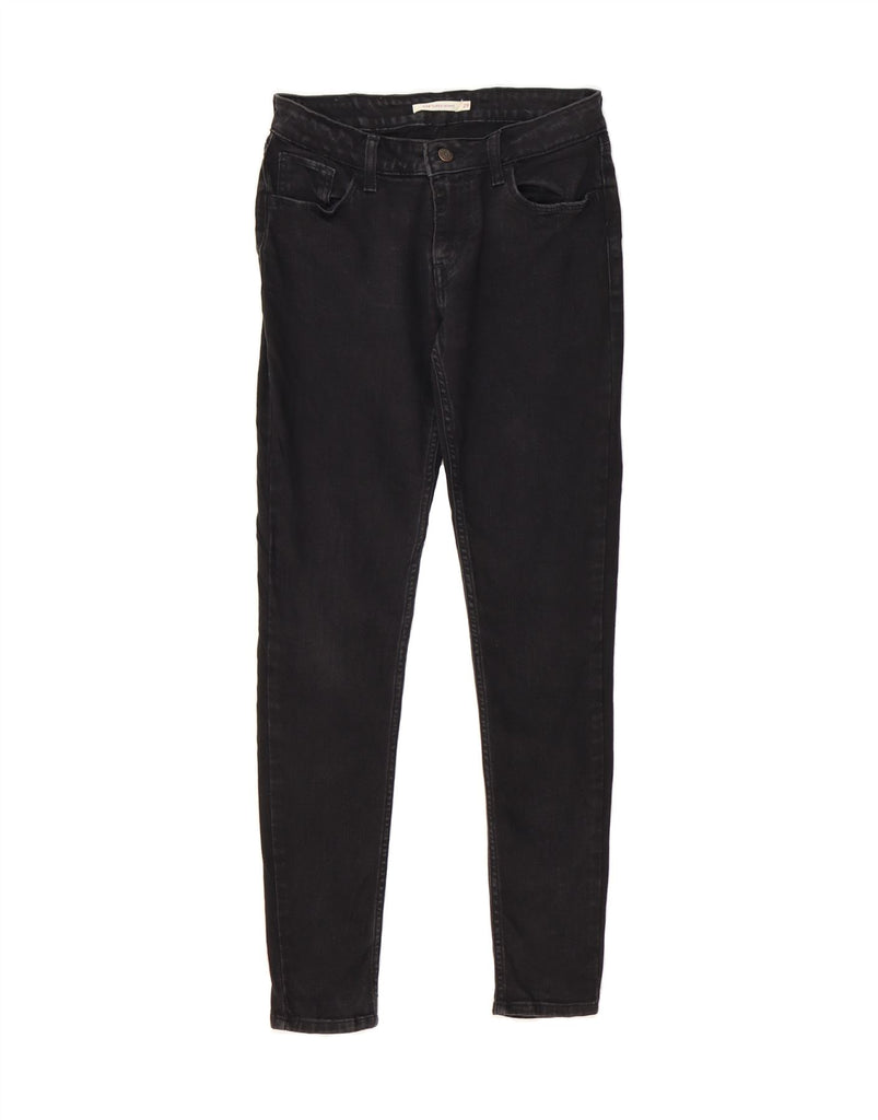 LEVI'S Womens 535 Super Skinny Jeans W29 L30  Black Cotton Vintage Levi's and Second-Hand Levi's from Messina Hembry 