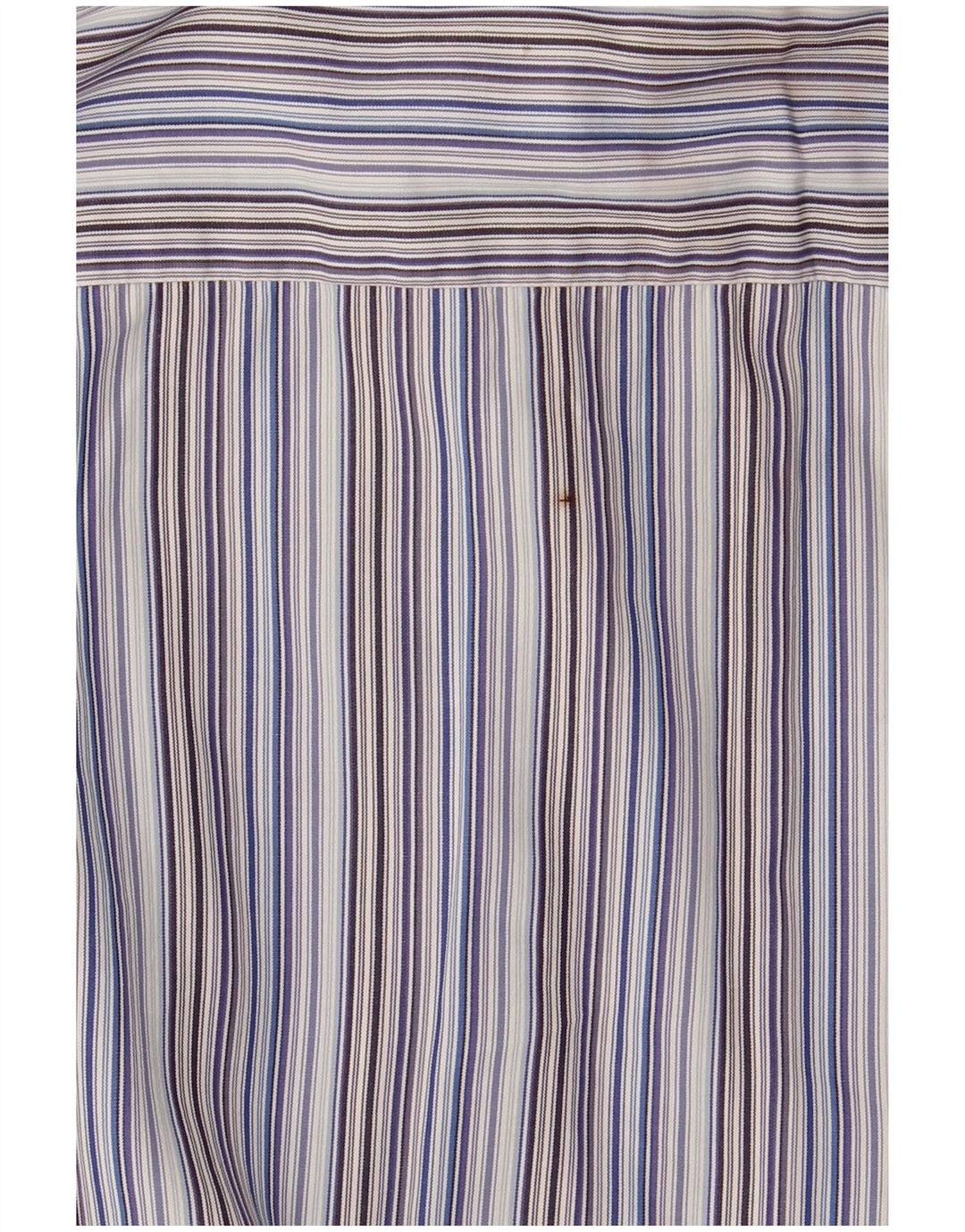Hugo Boss Mens Shirt Size 42 16 1/2 Large Blue Striped
