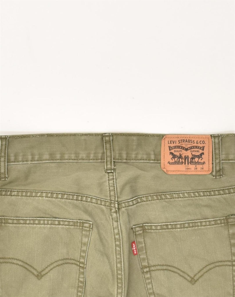 LEVI'S Girls 511 Slim Jeans 15-16 Years W28 L28 Khaki Cotton | Vintage Levi's | Thrift | Second-Hand Levi's | Used Clothing | Messina Hembry 