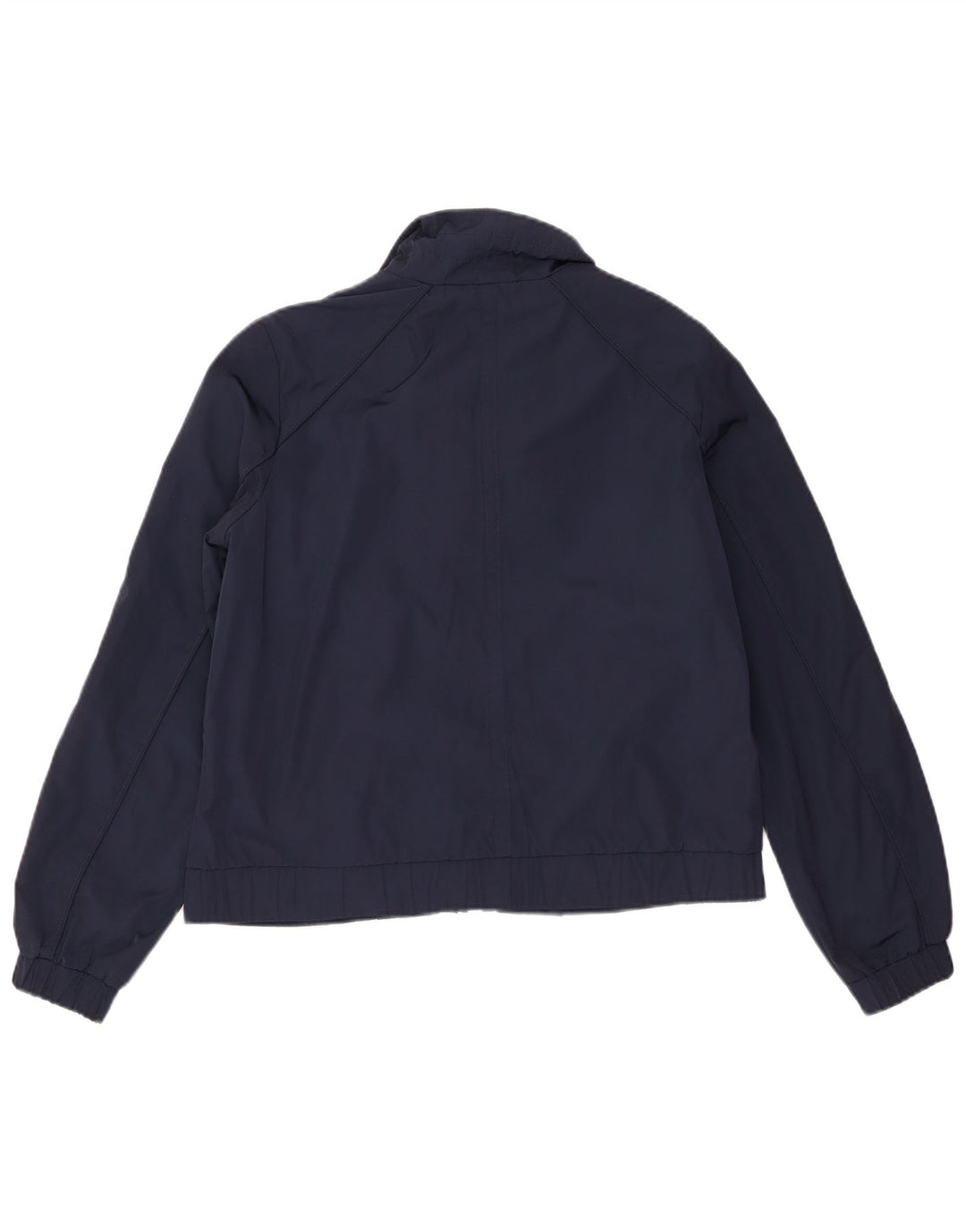 Tommy Hilfiger Womens Bomber Jacket UK 14 Medium Navy Blue Polyester
