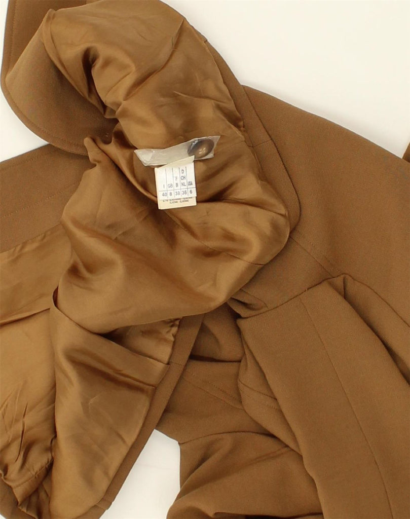 MAX&CO. Womens 2 Piece Skirt Set UK 8 Small W26  Brown Polyester | Vintage Max&Co. | Thrift | Second-Hand Max&Co. | Used Clothing | Messina Hembry 