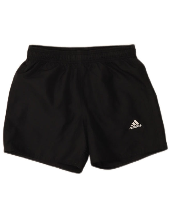 Adidas Boys Sport Shorts 11-12 Years Black Polyester Sports