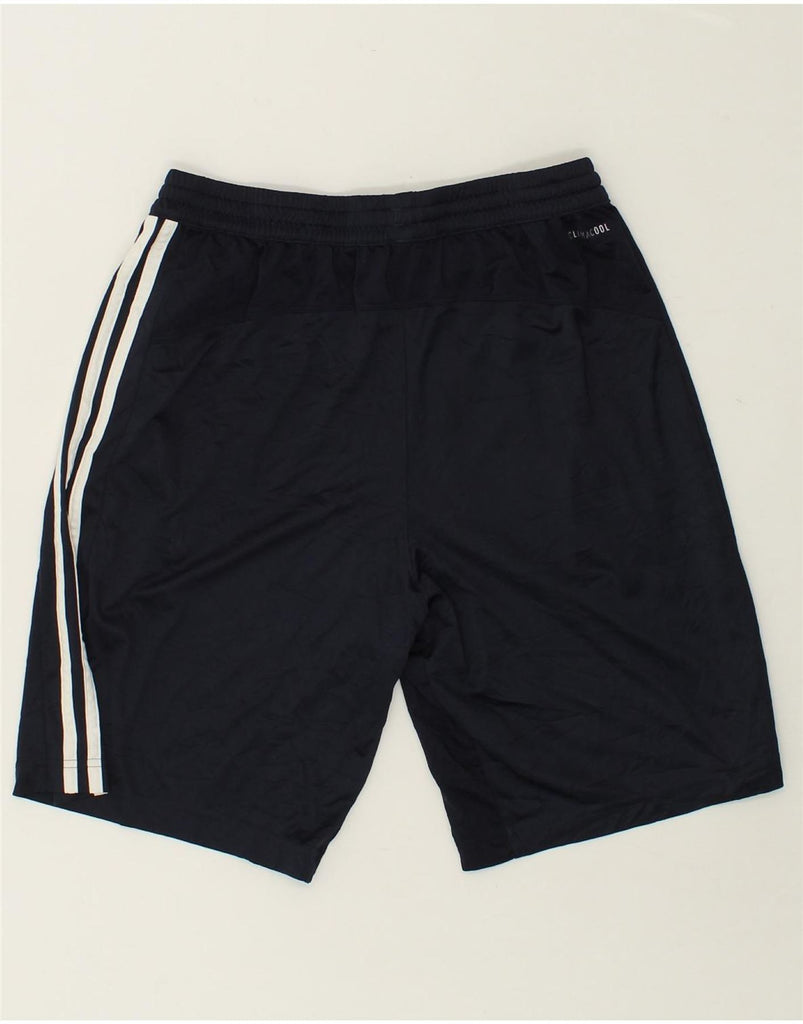 ADIDAS Mens Climacool Sport Shorts Medium Navy Blue Polyester | Vintage Adidas | Thrift | Second-Hand Adidas | Used Clothing | Messina Hembry 