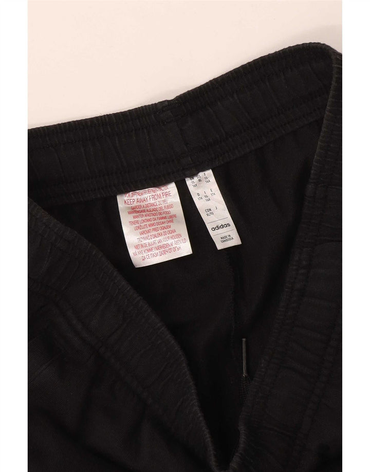 Adidas Boys Graphic Sport Shorts 15-16 Years Black