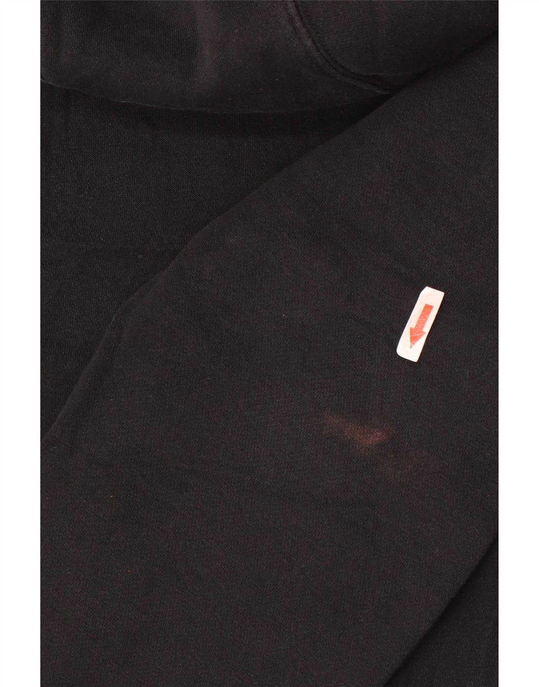 Nike Mens Hoodie Jumper Large Black Cotton