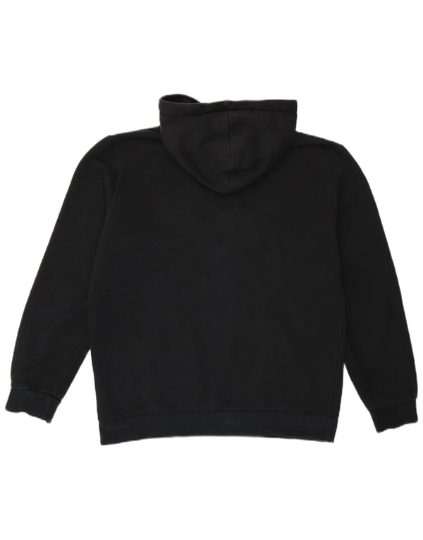 Puma Mens Graphic Hoodie Jumper Medium Black Cotton