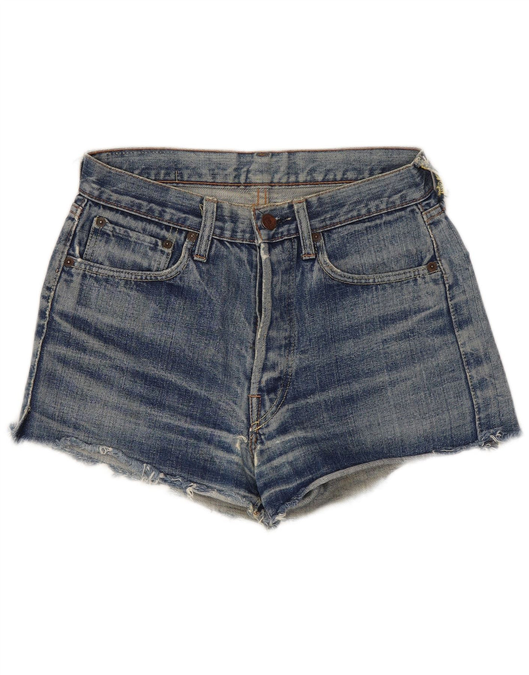 Levi's Womens Denim Shorts W28 Medium Blue