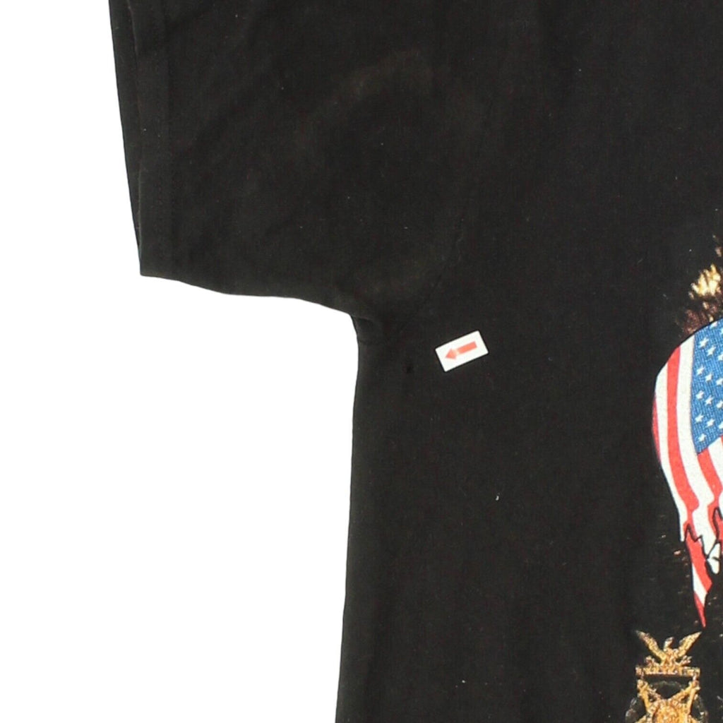 The Concert For Valor Mens Black American Veterans Day Tshirt | US Military VTG | Vintage Messina Hembry | Thrift | Second-Hand Messina Hembry | Used Clothing | Messina Hembry 