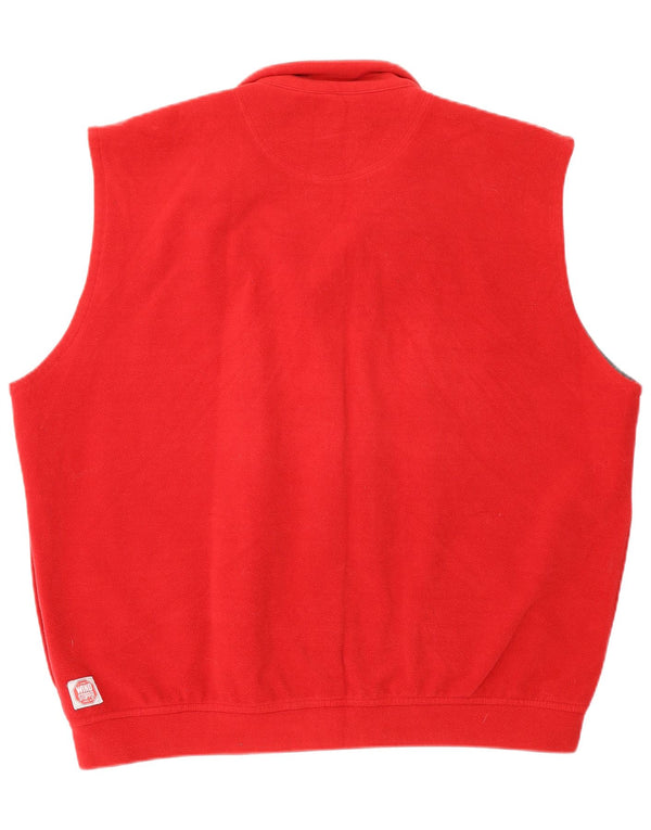 Bailo Mens Fleece Gilet UK 42 XL Red