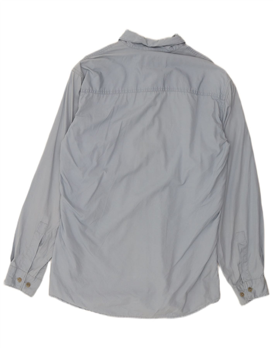 Marlboro Classics Mens Shirt Large Blue Cotton