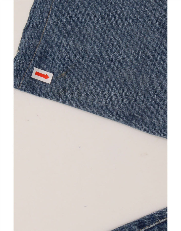 LEVI'S Womens Slimming Slim Jeans W25 L32 Blue Cotton