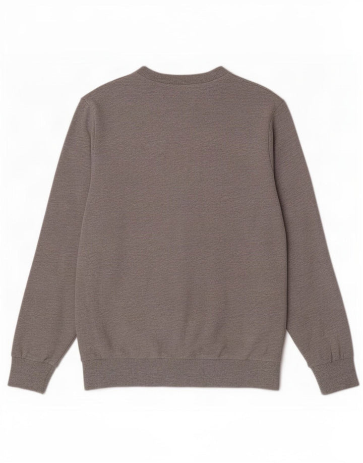 Jack & Jones Mens Sweatshirt Jumper Medium Grey Cotton