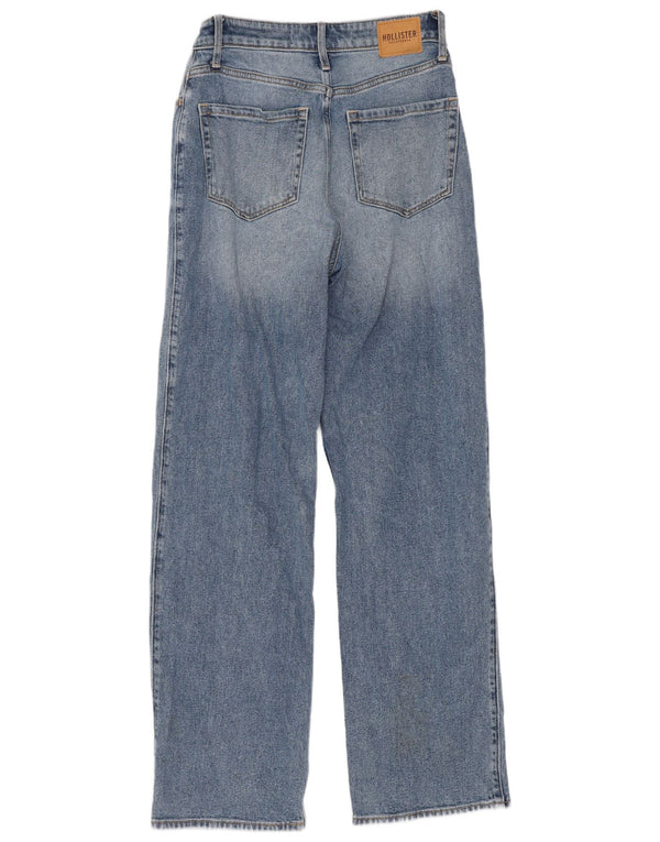 Hollister Womens Vintage Fit High Waist Straight Jeans US 2 XS W26 L30 Blue