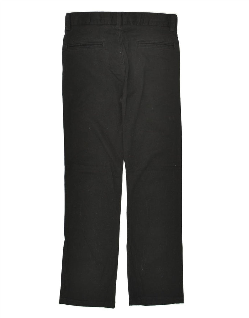 CHAPS Boys Straight Chino Trousers 9-10 Years W24 L25  Black Cotton | Vintage Chaps | Thrift | Second-Hand Chaps | Used Clothing | Messina Hembry 