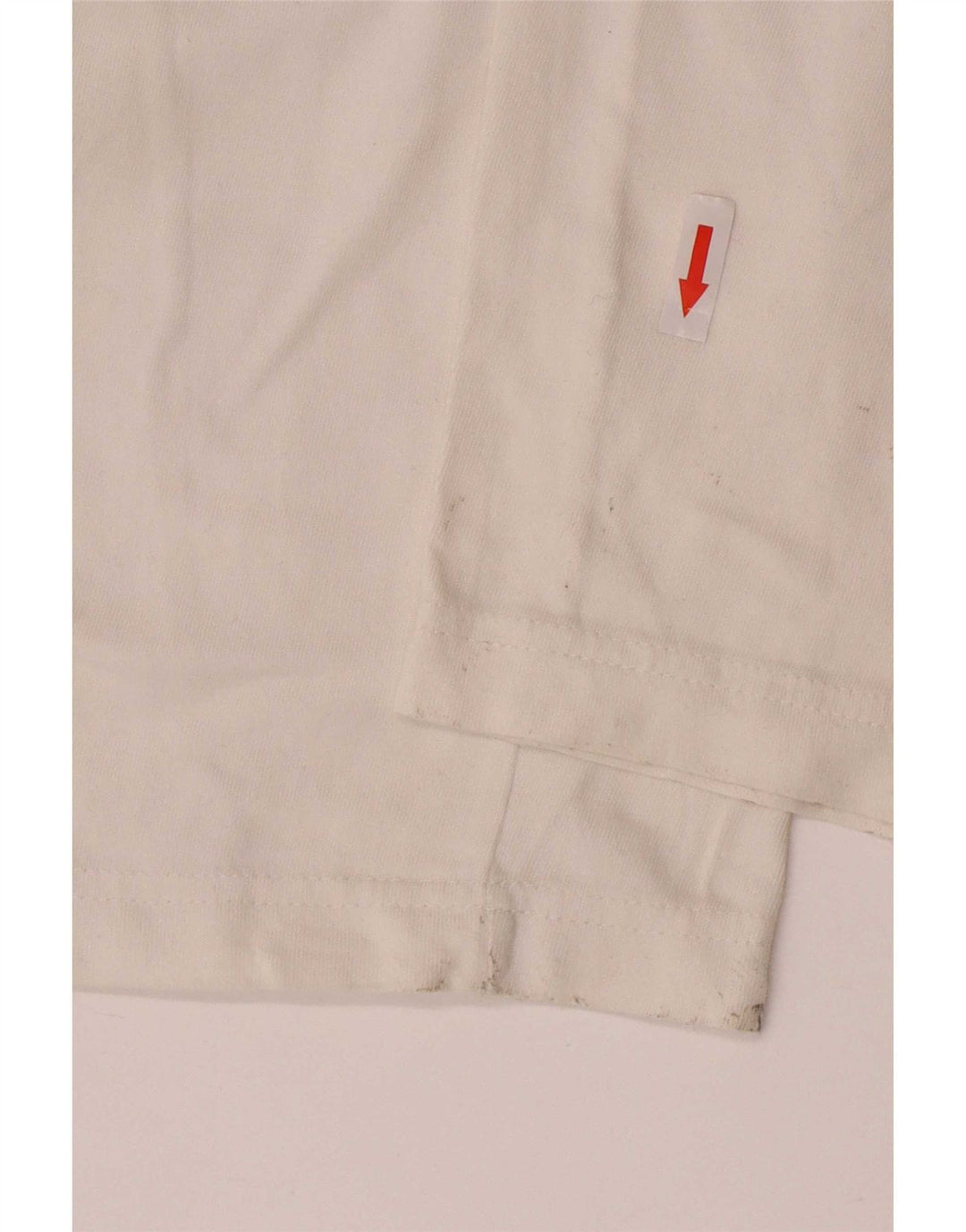 Champion Womens Tracksuit Trousers UK 12 Medium White Cotton