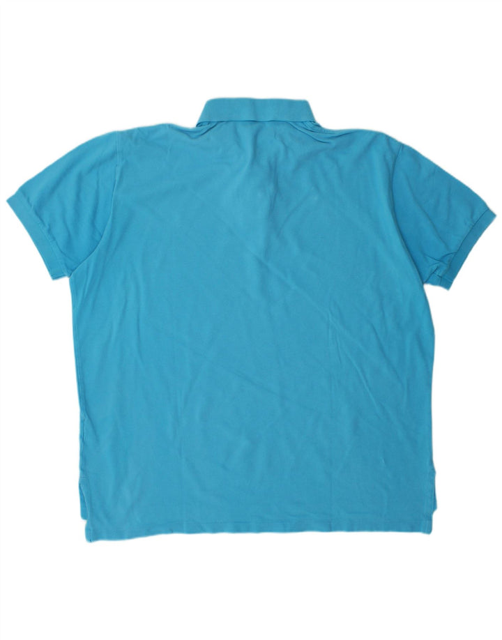 POLO RALPH LAUREN Mens Polo Shirt XL Blue Cotton