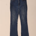 MARKS & SPENCER Womens Regular Fit Bootcut Jeans UK 10 Small W30 L30 Blue