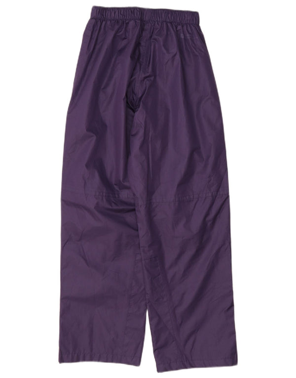 Mountain Warehouse Girls Isoory Waterproof Trousers 9-10 Years Purple