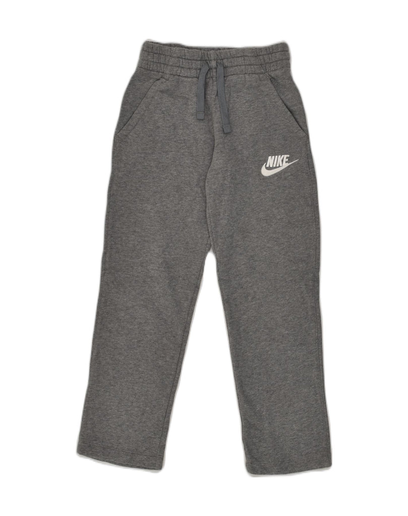 NIKE Boys Tracksuit Trousers 5-6 Years Small Grey Cotton | Vintage Nike | Thrift | Second-Hand Nike | Used Clothing | Messina Hembry 