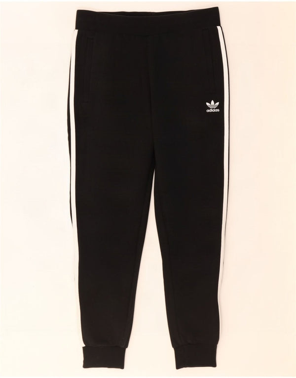 Adidas Mens Tracksuit Trousers Joggers Medium Black Cotton