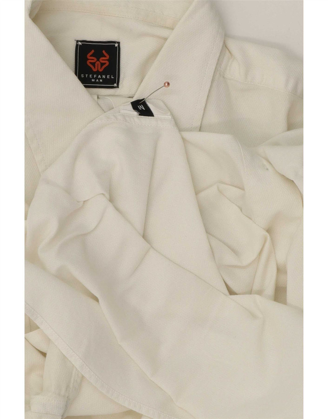 Stefanel Mens Shirt Medium White