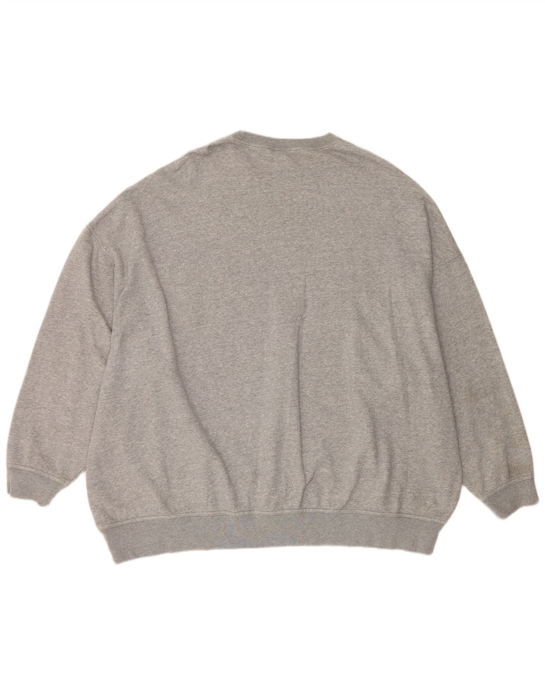 NIKE Mens Loose Fit Sweatshirt Jumper 2XL Grey Cotton