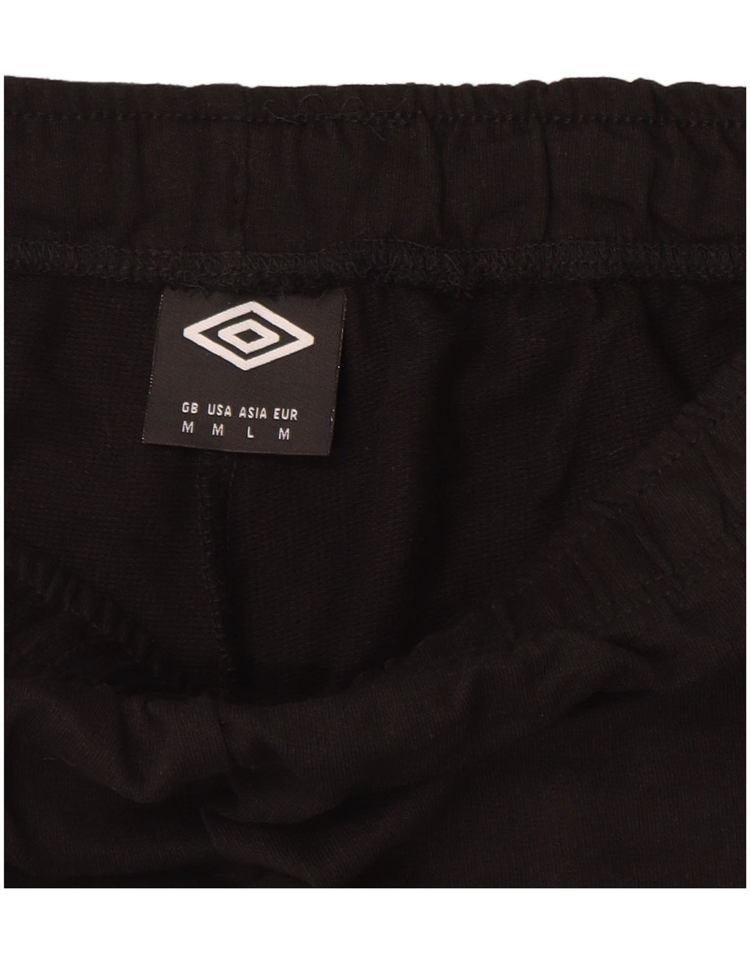 Umbro Womens Sport Shorts UK 12 Medium  Black Cotton
