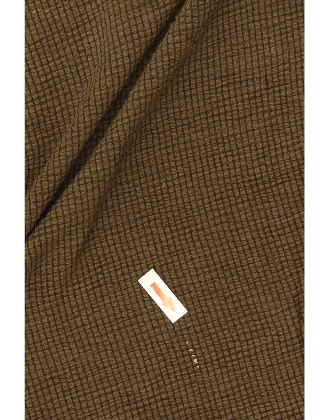 Zara Womens Oversized Top 3/4 Sleeve UK 10 Small Brown Viscose