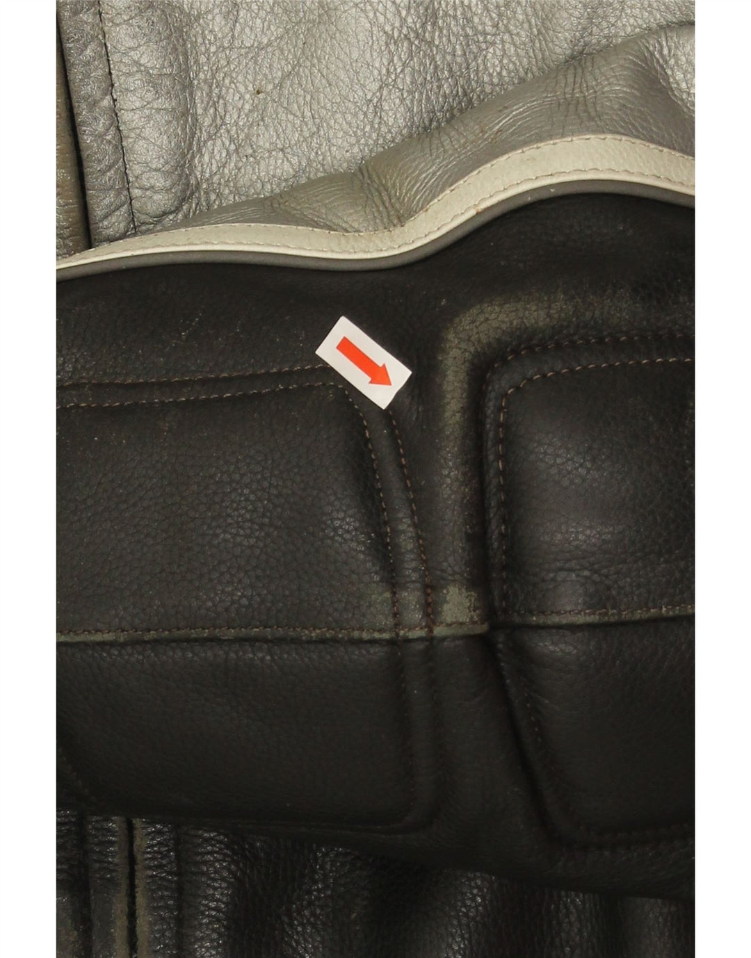 Hein Gericke Mens Motorcycle Racer Jacket UK 36 Small Black Colourblock