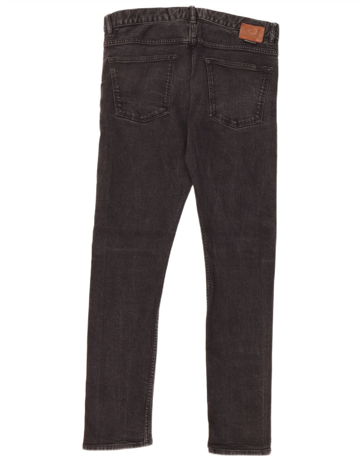 Quiksilver Mens Slim Jeans W32 L32 Black Cotton