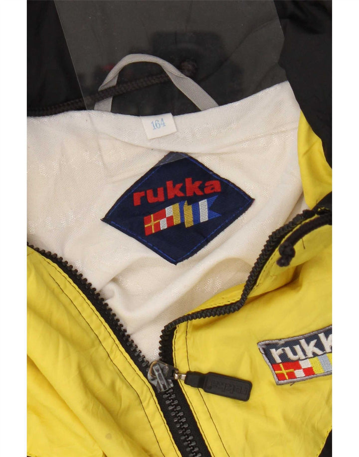 Rukka Mens Tracksuit Top Jacket Medium Black Colourblock